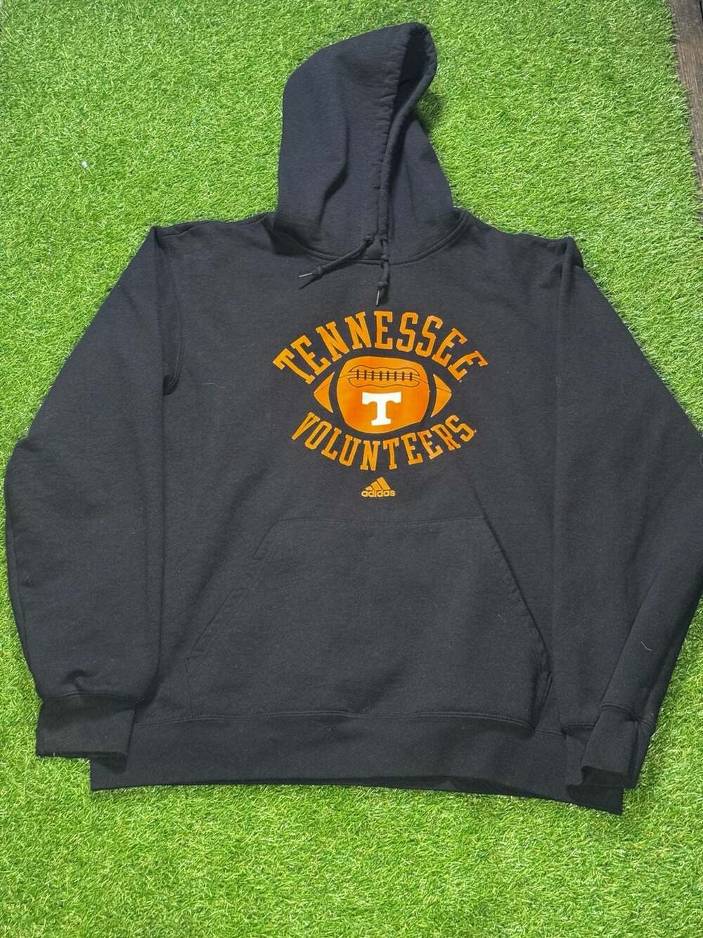 Adidas Tennessee Volunteers Football Hoodie Black Size Large